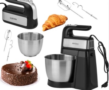 Ruční Kuchyňský Mixér S Mísou 1000 W 4,5 L, Robustní, KD4141