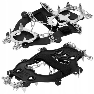 КРАМПУПОНЫ, РУЧКИ, ПРОТИВОСКОЛЬЗЯЩИЕ БЫХЛЫ, ТУРИСТИЧЕСКИЕ ЦЕПИ, размер М 36-40