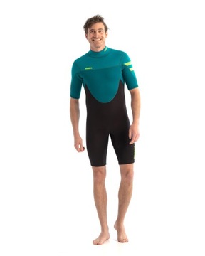 Ubranie Piankowe Męskie Jobe Perth Shorty 3/2 mm Wetsuit Turkusowe 2XL