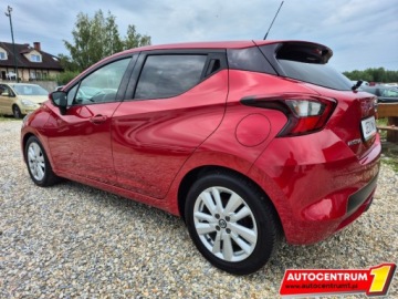Nissan Micra V 1.0 IG-T 100KM 2019 Nissan Micra Tekna Kamera Cofania Nawigacja Bordowa Perla Led, zdjęcie 3
