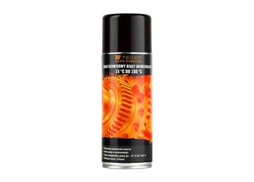 Smar Biały SPRAY 400ml serwisowy biały uniwersalny od 15°C do 180°C TEGER