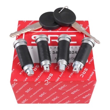 4x WKŁADKA ZAMKA DRZWI + KLUCZYK VOLKSWAGEN TRANSPORTER IV T4 90-03