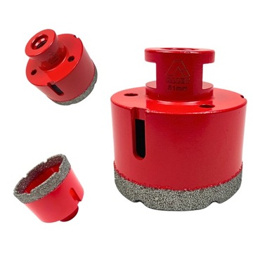 OTWORNICA DO GRESU 61MM M14 CERAMIKI GLAZURY DIAMENTOWA