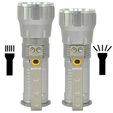 LATARKA SZPERACZ XML T6 ZOOM 3x akumulator 18650