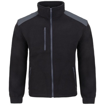 POLAR ROBOCZY bluza polarowa FLRA340 BK-GF 4XL