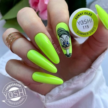 Yoshi Top hybrydowy 10ml mocny na lakier paznokcie TOP TEMPERED