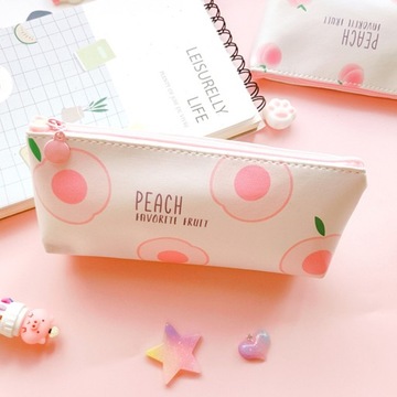 2 шт. креативный холщовый пенал на молнии для женщин