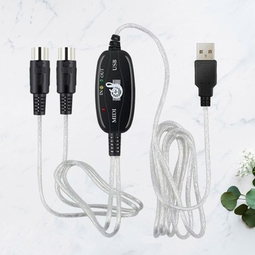 КАБЕЛЬ MIDI-USB ДЛЯ РЕДАКТИРОВАНИЯ МУЗЫКИ