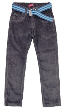 SPODNIE sztruksy MARKS r 158 cm BROWN