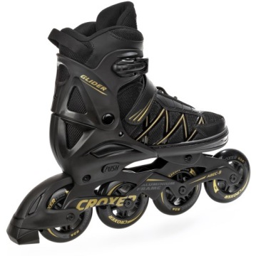 Коньки Croxer Glider Gold 39-42 Abec-9 Alu регулируемые