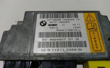 65776924557 MODUL AIRBAG BMW 7 E65 E66 E67 735 I LI 200KW