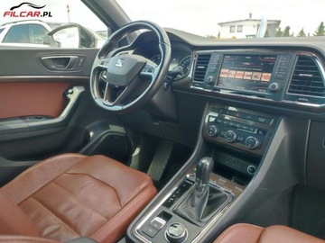 Seat Ateca SUV 2.0 TDI 190KM 2017 Seat Ateca GWARANCJA FULL OPCJA Bezwypadkowy DSG 4x4 Mozliwa zamiana RATY, zdjęcie 12