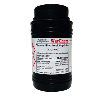CHLOREK CHROMU (III) 6hydrat - czysty - 250g