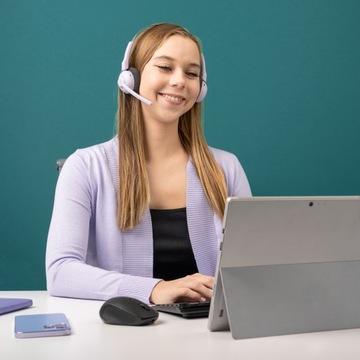 Bluetooth-наушники Jlab Go Work Pop Lilac