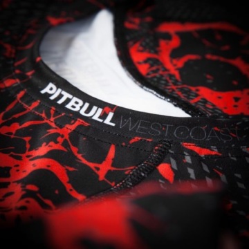 Рашгард PIT BULL с коротким рукавом BLOOD DOG L