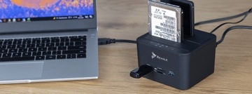 ДОК-СТАНЦИЯ HDD SSD 2x USB КАРТРИДЕР