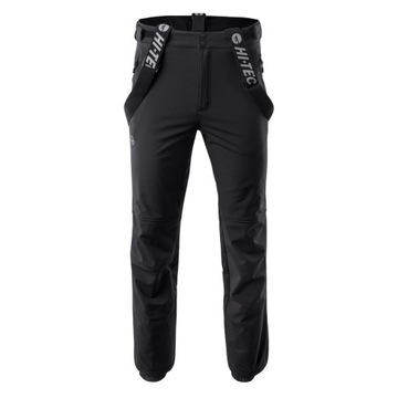 HI-TEC SPODNIE NARCIARSKIE MĘSKIE ZIMOWE SOFTSHELL OCIEPLANE LERMO XL
