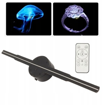 ПРОЕКТОР С 3D ГОЛОГРАММОЙ 420MM 224LED 800*480