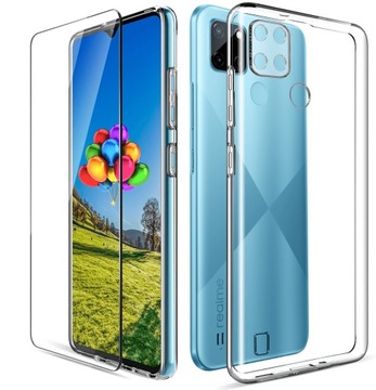 ETUI SLIM DO REALME C21Y / C25Y BEZBARWNE CASE CIENKIE GUMA PLECKI SZKŁO