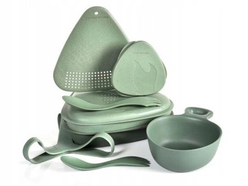 Menażka zestaw turystyczny + sporki Light My Fire Outdoor Bio green