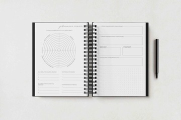 Ежедневник на 2024 год на спирали, Календарь А5 Make It Easy - PEPPER