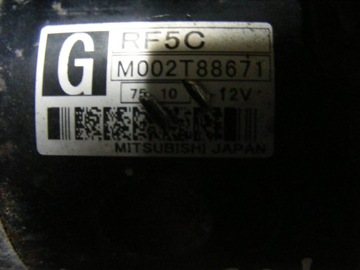MAZDA 3 5 6 STARTÉR RF5C 2.0 DIESEL 03-10R