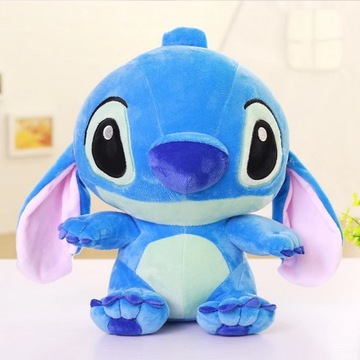 МЕГА БОЛЬШАЯ плюшевая игрушка-талисман STICH LILO AND STITCH СИНИЙ XXL 55см