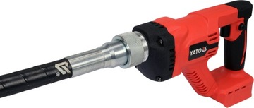 YATO БЕТОННЫЙ ВИБРАТОР ВИБРАЦИОННЫЙ ПОП + КОРПУС АККУМУЛЯТОРНОГО ПРИВОДА 18 В