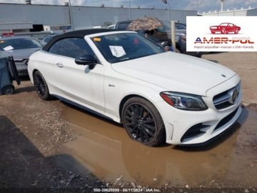 Mercedes 2023 Mercedes-Benz Klasa C 2023r, AMG 43, 3.0L, 4x4 3.0 Benzyna 385KM