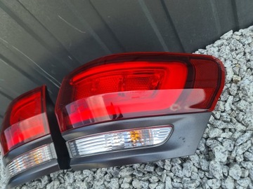 JEEP GRAND CHEROKEE WK2 2017 2018 2019 2020 LAMPA TYL TYLNIE KOMPLET SRT