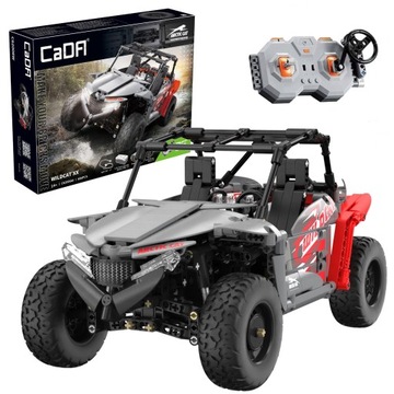 KLOCKI CADA ZDALNIE STEROWANE BUGGY WILD CAT XX 686EL + LED