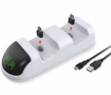 Зарядная станция, 2 зарядных устройства DualSense PS5 Pad