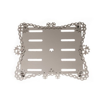 Ramka tablicy rejestracyjnej chrom M214 - RACKS
