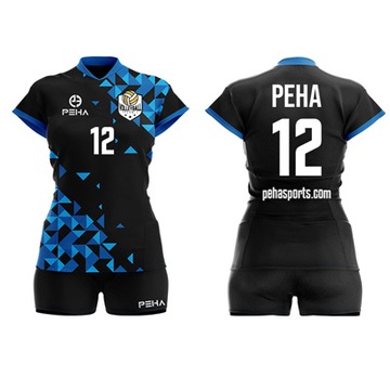 Женская волейбольная футболка PEHA Champion - бесплатная печать