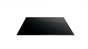 Szklana deska do krojenia CZARNA CZERŃ 60x52cm deska kuchenna