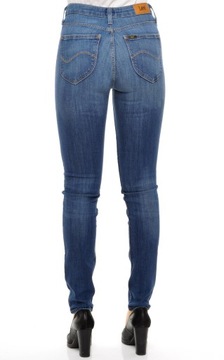 LEE spodnie SKINNY regular SCARLETT HIGH _ W25 L31