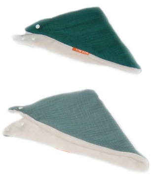 шарф бандама шарф муслиновый органический мех минки