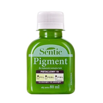 Pigment do farb SENTIC 80ml - PISTACJOWY D19