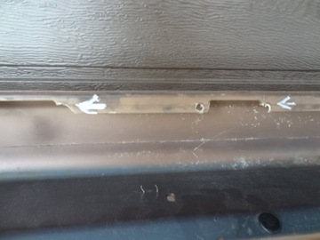 Накладка на порог правая Opel Corsa D OPC 5d 06- PUR