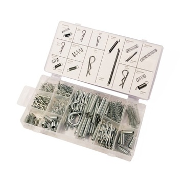 ПРУЖИННЫЕ ШТИФТЫ, ГИБКИЕ ЗАЖИМЫ - НАБОР 175