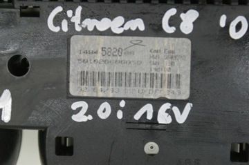 CITROEN C8 2.2 PŘÍSTROJOVÁ DESKA BUDÍKY 1484582080
