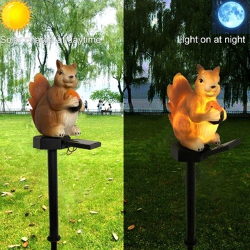 Светодиодный светильник SOLAR SQUIRREL (солнечный), ВОДОНЕПРОНИЦАЕМЫЙ