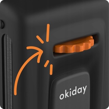 ПОДНОЖКА ДЛЯ ДЕТСКОГО АВТОКРЕСЛА ДЛЯ OKIDAY BLK