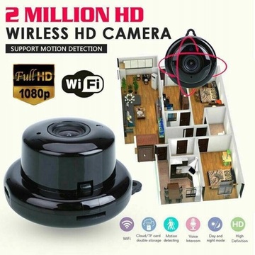 Беспроводная IP-камера V380 Mini Wi-Fi 1080P HD