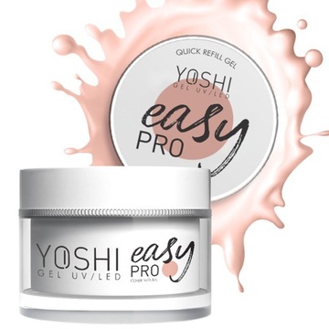 Yoshi Żel Easy PRO Gel UV LED COVER NATURAL 50 ml