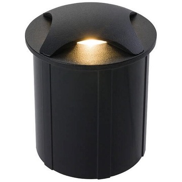 Wpuszczana LAMPA schodowa PAT czarny