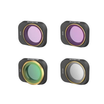 4x Filtr CPL MCUV ND8/16 SUNNYLIFE dla DJI MINI 3 PRO (MM3-FI418-4X)