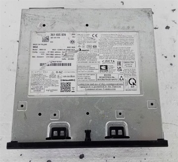 НАВИГАЦИОННЫЙ СЧИТЫВАТЕЛЬ МУЛЬТИМЕДИЙНЫЙ MIB3 MQB VW PASSAT B8 TIGUAN II 3G1035820