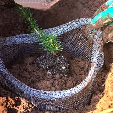 СЕТОЧНАЯ КОРЗИНКА ПРОТИВ КРОТОВ И ПОЛЕВОК 36 СМ