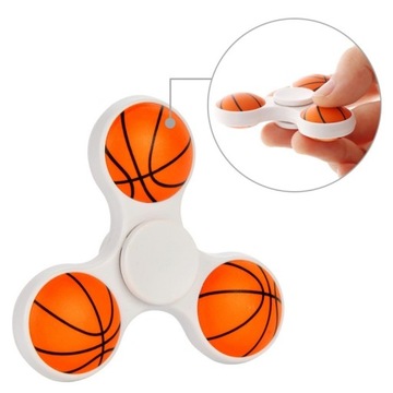 Fidget Spinner Ze Wzorem Do Koszykówki